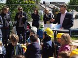 Spatenstich für den Neubau der Kindertagesstätte &quot;Binsenkörbchen&quot;