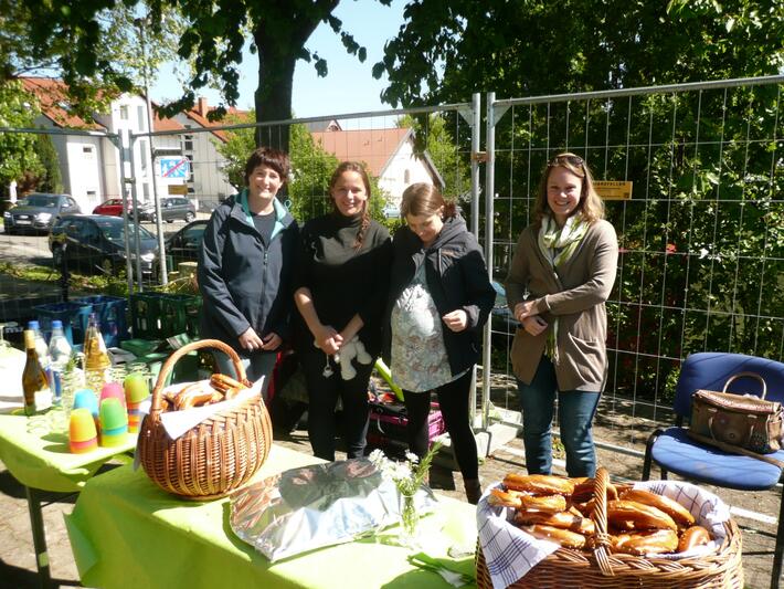 Spatenstich für den Neubau der Kindertagesstätte "Binsenkörbchen"